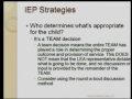 IEP STRATEGIES - Part 3 of 9