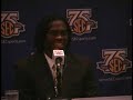 vanderbilt's earl bennett talks to reporters at sec media days in hoover,  al.