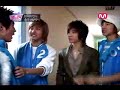 Brian (FTTS) and Junsu (TVXQ) playing with each other