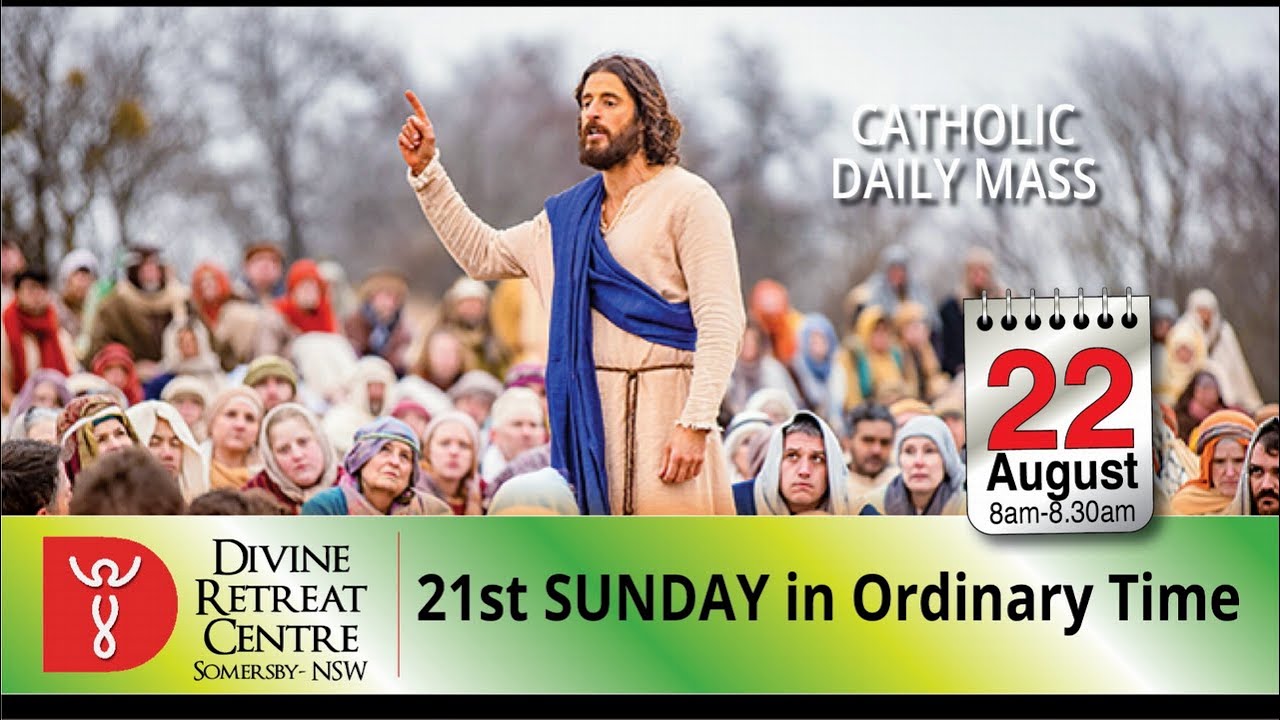 Catholic Mass Online 22nd August 2021 Divine Healing Centre Australia