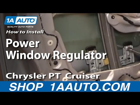 How To Install Replace Broken Power Window Regulator Chrysler PT Cruiser 01-05 1AAuto.com