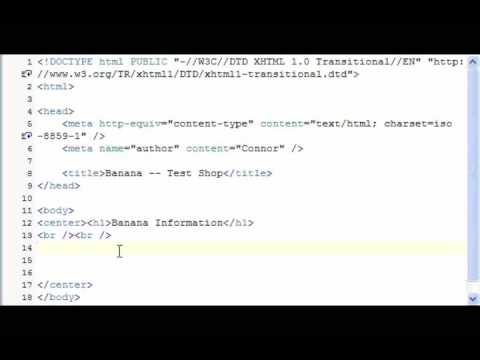 HTML Tutorial no.3