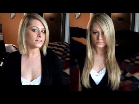 how to fasten hair extensions