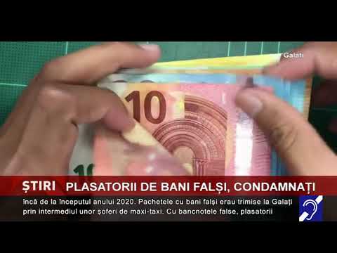 Plasatorii de bani falși, condamnați