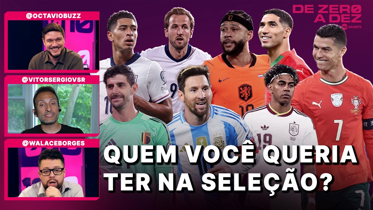 Qual Jogador De Outro País Você Gostaria De Ter Na Seleção Brasileira Para A Copa Do Mundo?