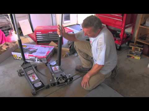 how to bleed pittsburgh floor jack