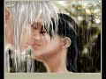 In the arms of the angel - kagome and sesshoumaru fanart