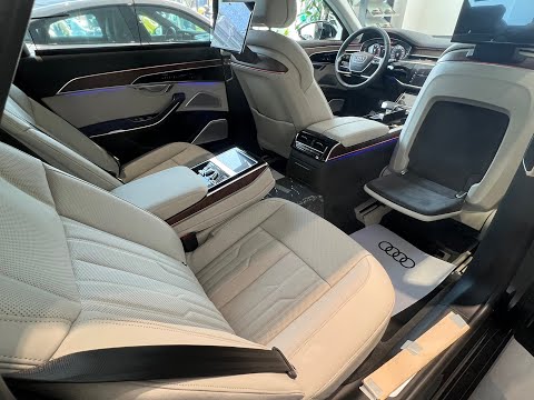 Audi A8L Plus Màu Đen Nội Thất Kem. Sang Trọng Thời Trang. Bảo Duy 0937979080