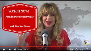 How you can create a FAST Revenue Breakthrough in your coaching or consulting business