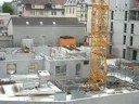 Travaux devant notre balcon