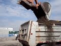 Hauling and Dumping Sand Hauling and Dumping Sand