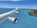 Airbus 340 landing in St.Maarten Airbus 340 landing in St.Maarten