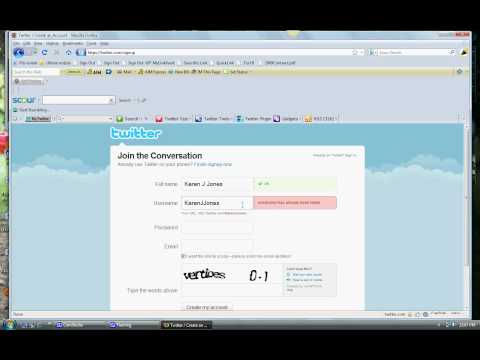 how to register on twitter