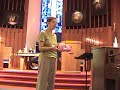 Ceili Rain Singer Bob Halligan Solo- Church Sermon Part 1