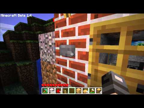 how to make a lever i minecraft