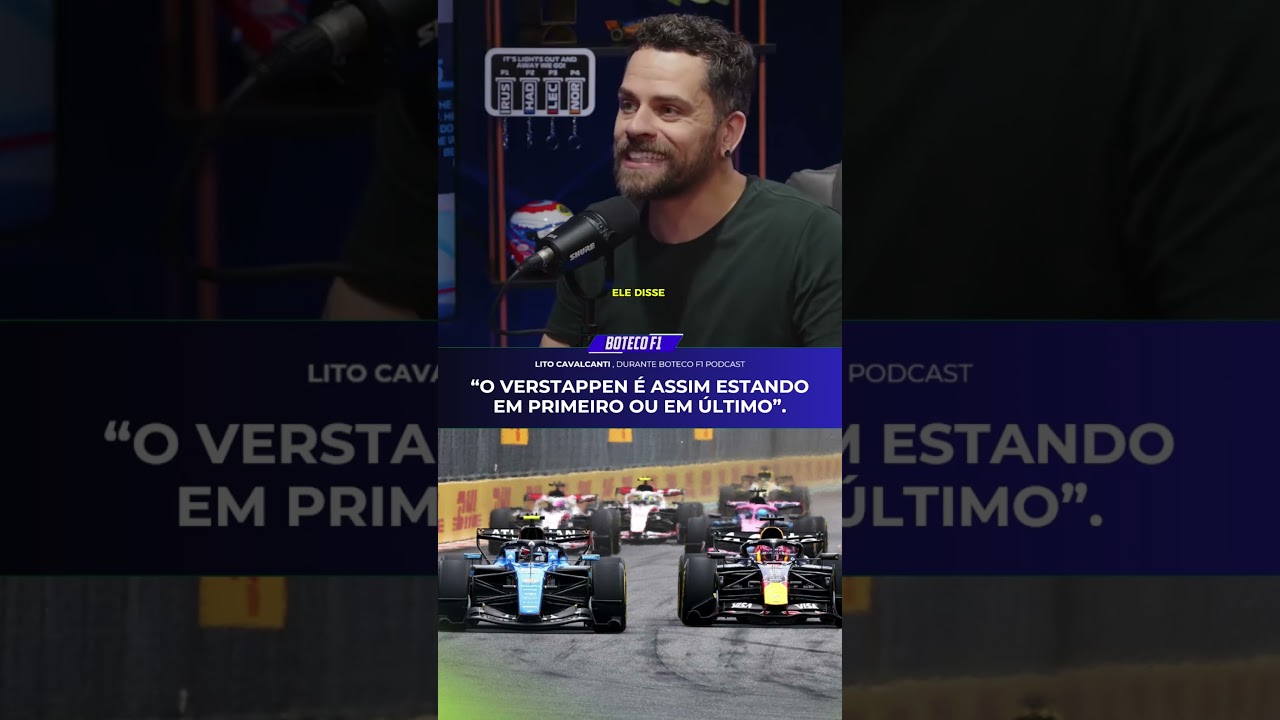 TRETA ENTRE SAINZ E VERSTAPPEN É ANTIGA E APARECEU NOVAMENTE EM MIAMI