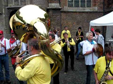 Meerdere kapelen samen Doesburg 16 juli