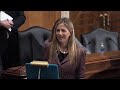 Mira Sorvino Gives Empassioned Speech Against Child Sex Trafficking During Senate Briefing