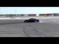 Samuel Hubinette and Nick Hogan drift the Viper and Charger