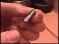 Piano tuning wire splice Piano tuning wire splice