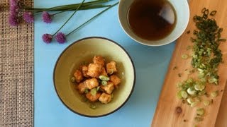 Agedashi tofu