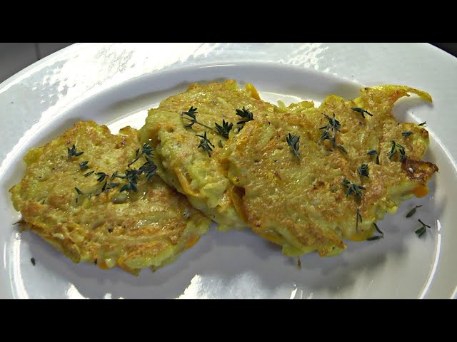 Kartoffel-Kürbis Bratlinge | Rezeptempfehlung als Beilage