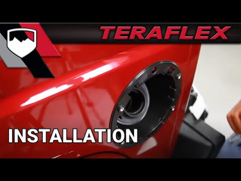 TeraFlex Product Highlight: Jeep JK Wrangler Fuel Door Install