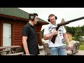 Brock Lesnar Shooting Gun & Hanging Out