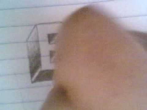 how to draw the letter b in 3d