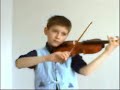J.S.Bach - Partita N�2, for solo violin (4 part).