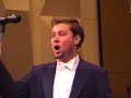 Cosmin Ifrim sings aria from Donizettis La fille du r�giment