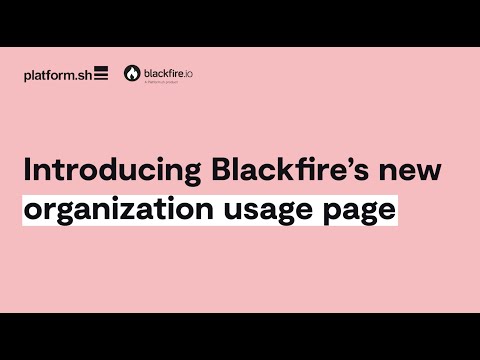 Keeping control of your Organization’s Usage
