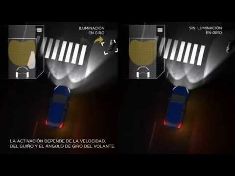 Así funcionan las luces adaptativas del renovado Ford Focus