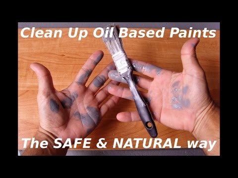 how to paint with oil based paint