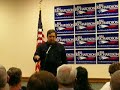 Bill Richardson speaks in West Des Moines (part 1)