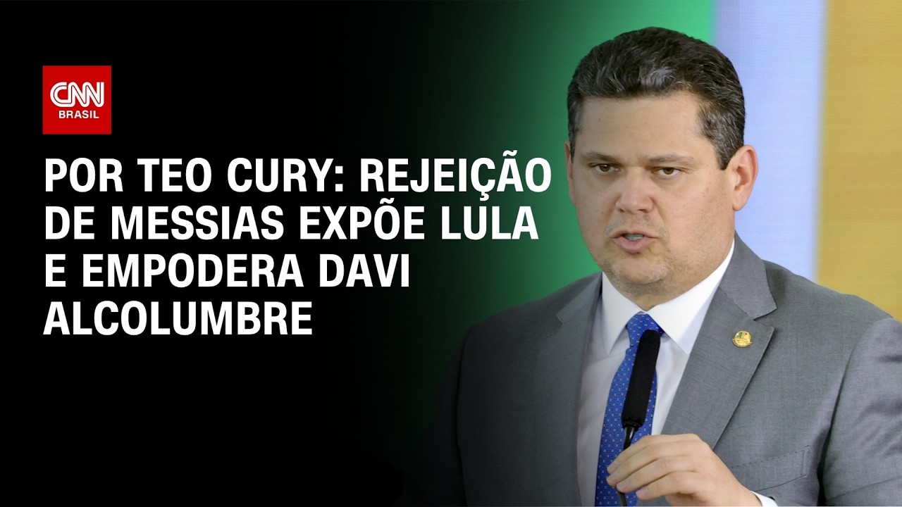 Análise: Rejeição de Messias expõe Lula e empodera Davi Alcolumbre | CNN NOVO DIA