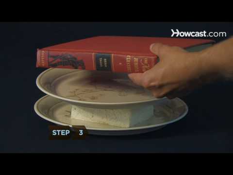 how to drain tofu
