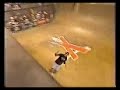 Tony Hawk - the best skateboard run ever (on vert ramp)