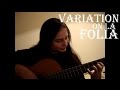Variation on la Folia by Francois de Fossa