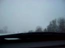 Driving through a White-Out Driving through a White-Out