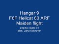 F6F Hellcat maiden flight