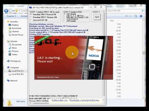 How To Install Symbian Anna v7.5 for Nokia 5230 5530 5800 X6 using J.A.F Tool {Video}