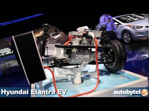 Hyundai Elantra EV concept at the 2012 Detroit Auto Show video