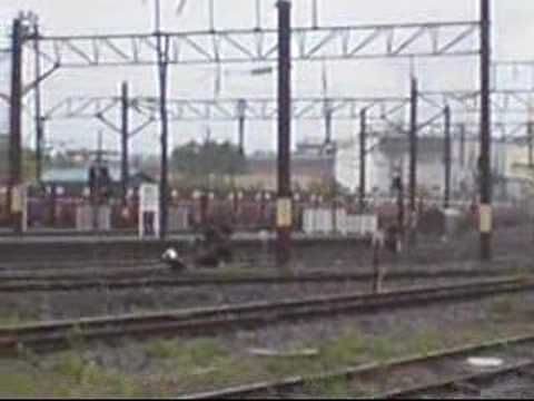 室蘭本線　王子製紙専用列車