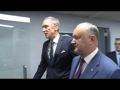 Игорь Додон провел встречу с представителями еврейских организаций