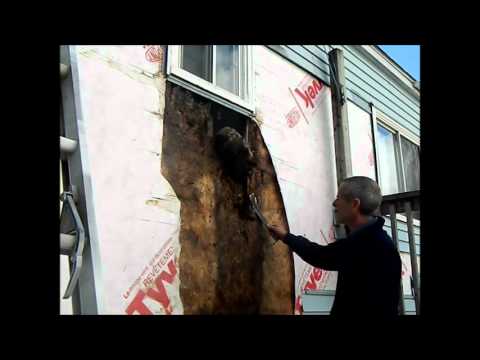 how to find a water leak around a window