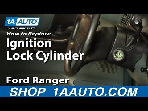 How To Install Replace Worn Out Sticking Ignition Key lock Cylinder Ford Ranger 90-96 1AAuto.com