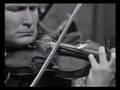Ivry Gitlis - sonata for violin , 3rd movement Bartok