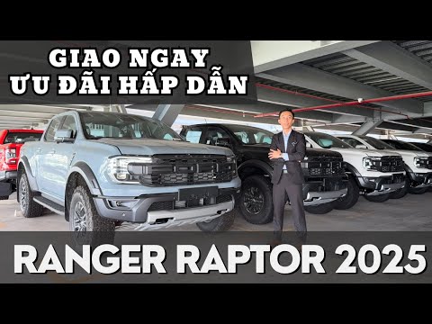 GIÁ CỰC TỐT CHO SIÊU PHẨM RANGER RAPTOR 2025 GIAO NGAY KHÔNG CHỜ ĐỢI