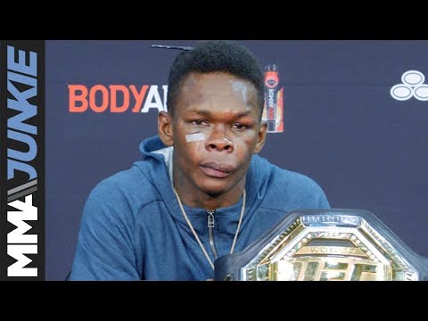 UFC 236: Israel Adesanya post fight press conference